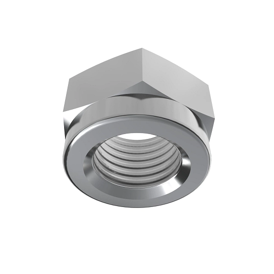 Hexagonal Lock Nut, M6 (1 of 4)