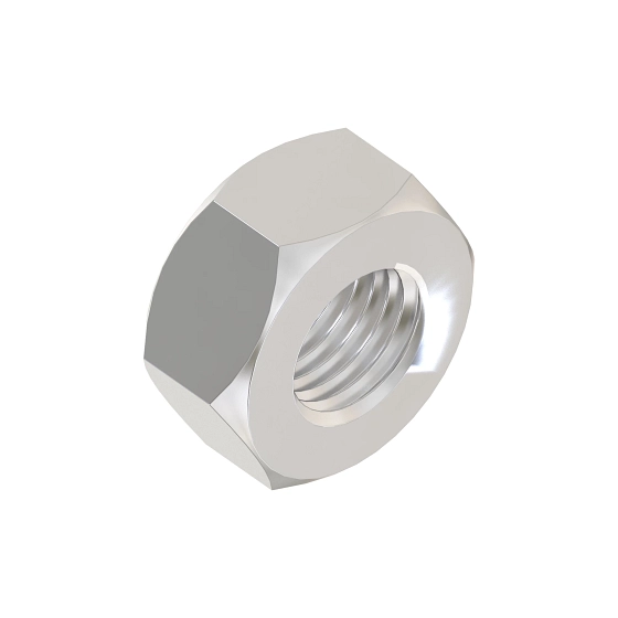 Hexagonal Lock Nut, 4.826 mm (0.19") (1 of 3)